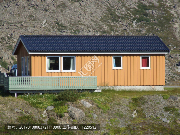 斯堪的納維亞木制度假小屋