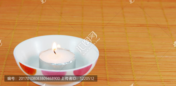 燃燒的蠟燭