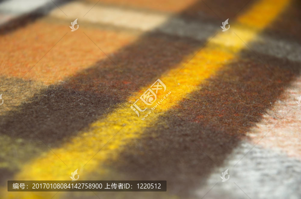 花格圖案的背景。淺景深。