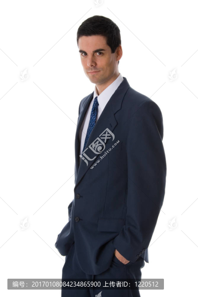 穿藍(lán)色衣服的那個人
