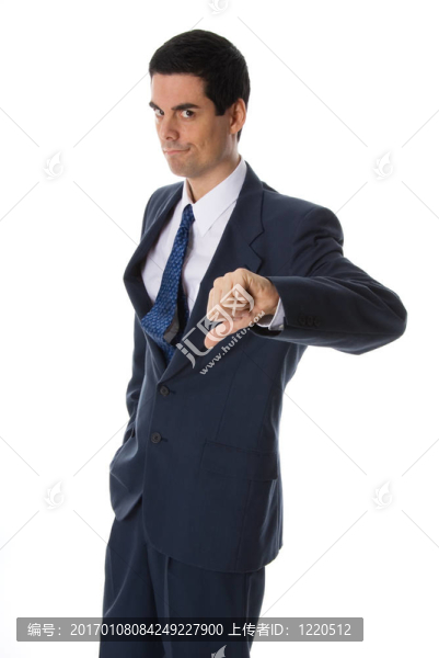 大拇指朝下