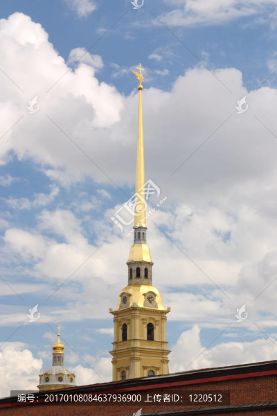 彼得和Paul,Cathedral的尖頂