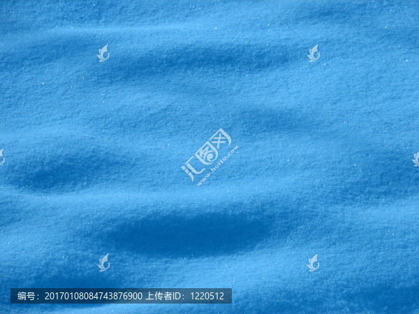 藍(lán)色的雪