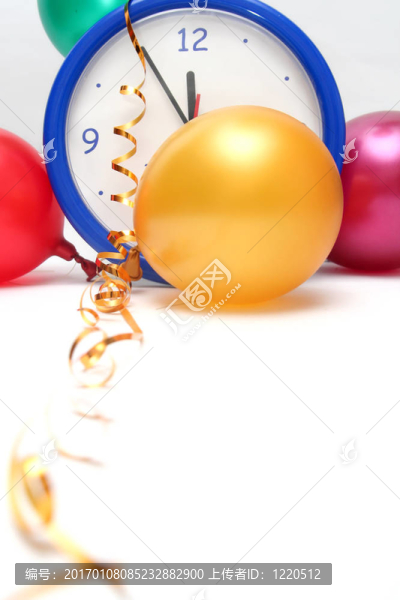 多彩的新年前夕