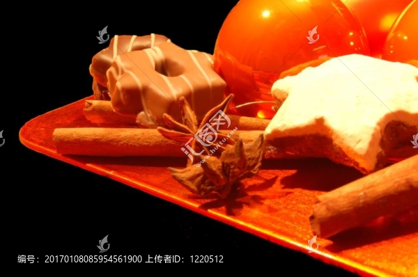 漂亮的圣誕菜