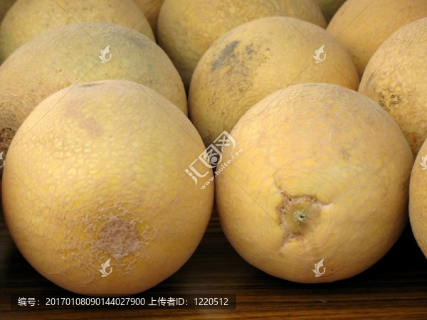 成熟的哈密瓜