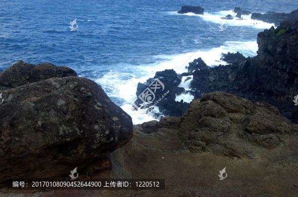 崎嶇的海岸