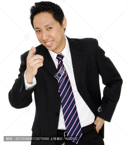 快樂的商人