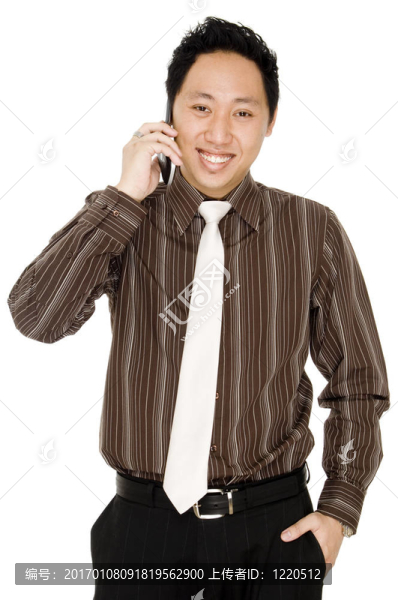 快樂的商人
