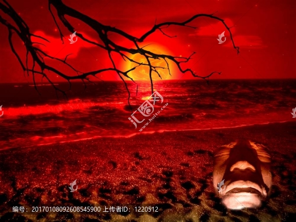 幽靈般的海灘