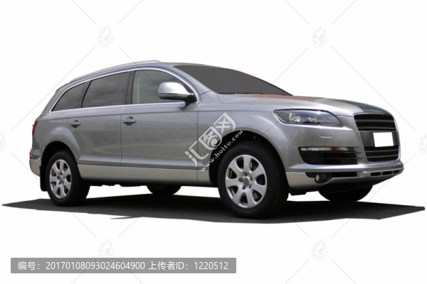銀色的運動型SUV