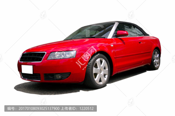 紅色的跑車