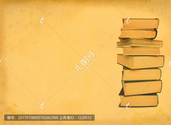 復(fù)古背景的古董書籍