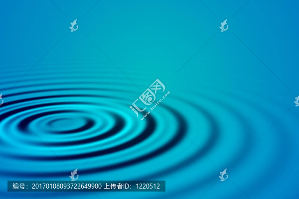 藍(lán)色的波浪