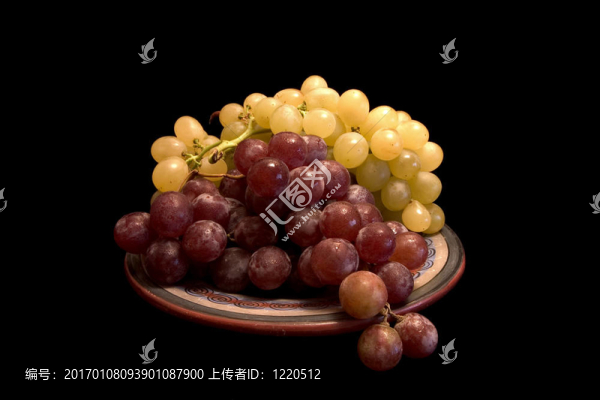 White和黑葡萄
