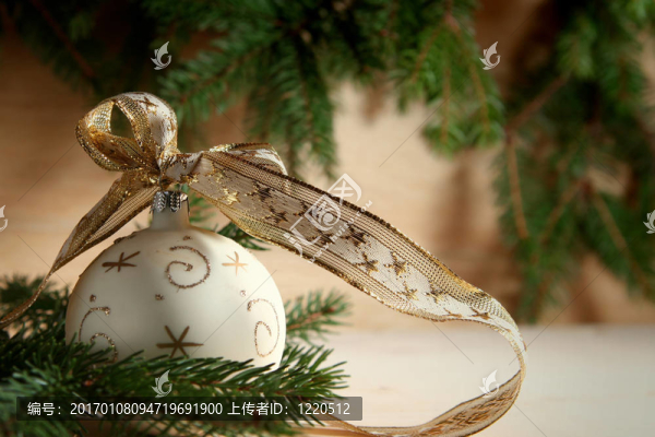 金色圣誕