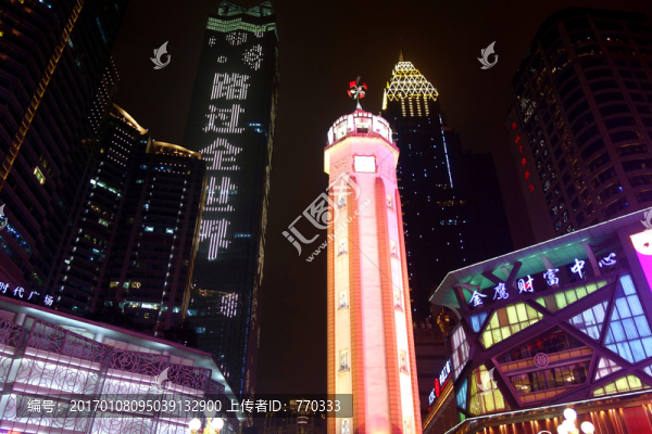 重慶解放碑夜景