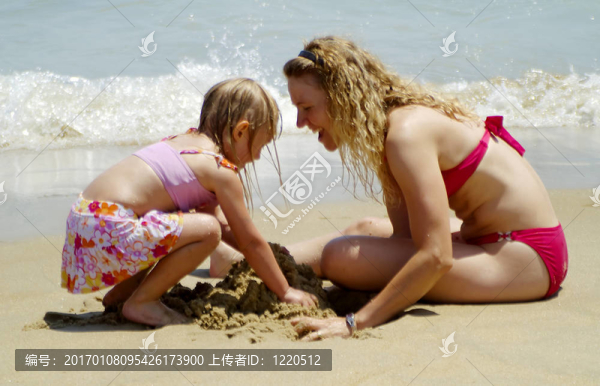 母親和女兒
