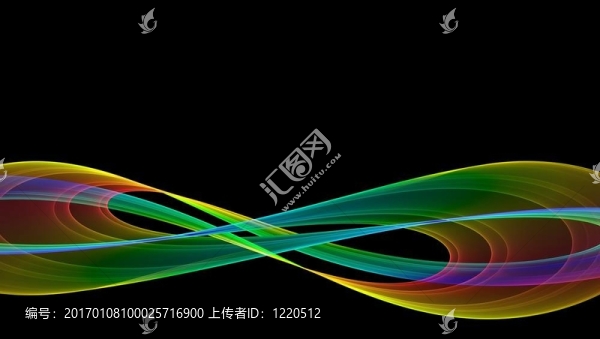 兩個(gè)彩色環(huán)