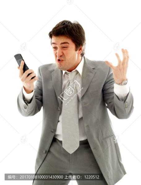 憤怒的商人