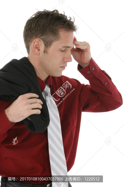 誘人的年輕商人