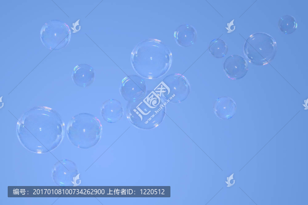 浮動(dòng)的氣泡