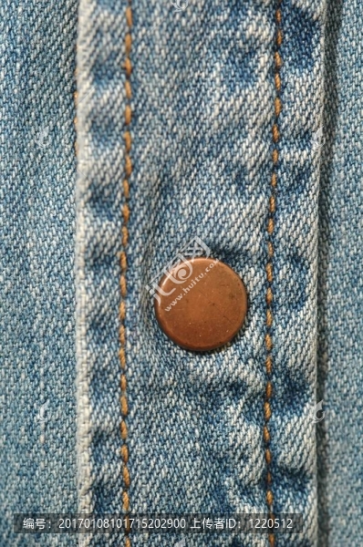 按鈕上的牛仔