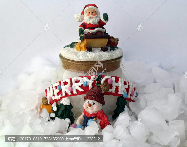 Santa冰上