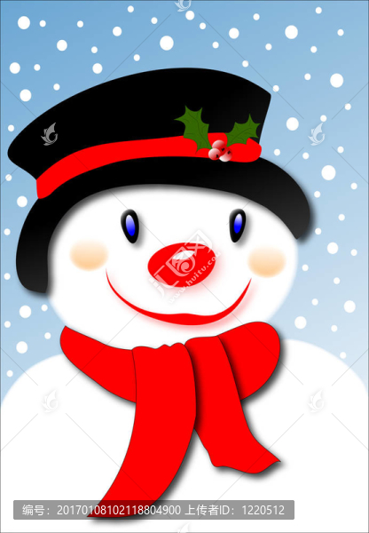 微笑的雪人