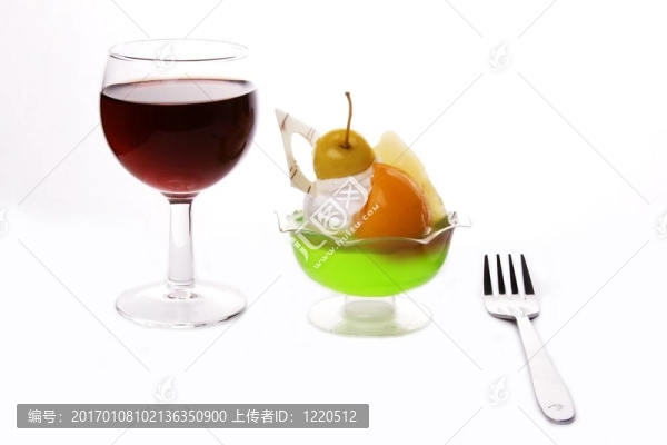 葡萄酒和甜點(diǎn)