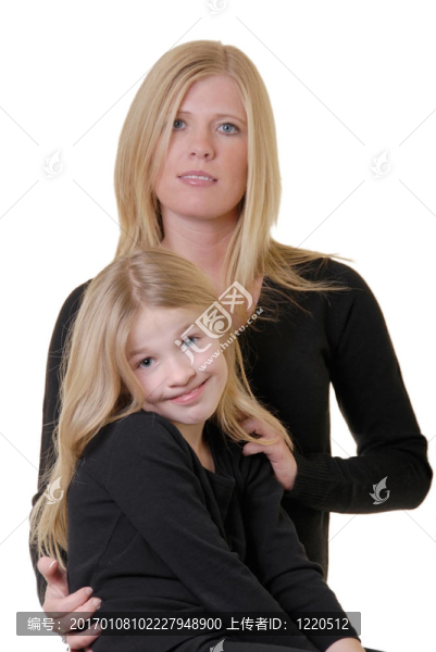 母親和女兒
