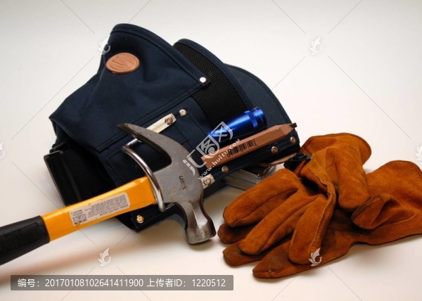 工具帶和手套