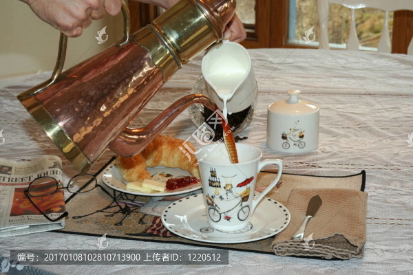 早晨的咖啡