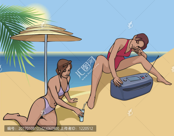 海灘的樂趣
