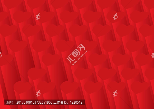 愛的心臟三維