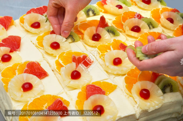 裝飾水果蛋糕