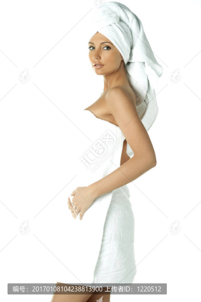 美浴后