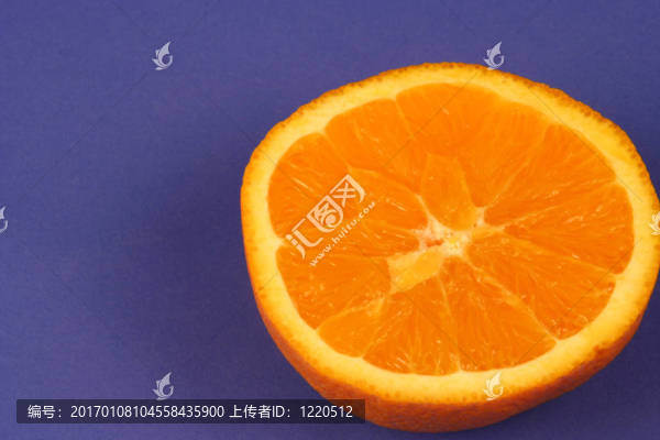 橙色的一半