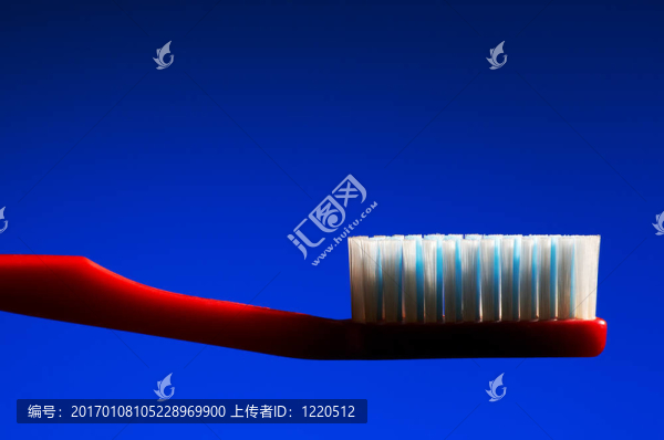 紅色的牙刷