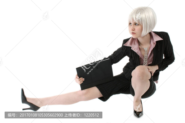 美麗的女商人
