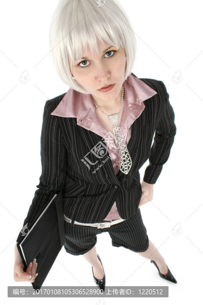 美麗的女商人