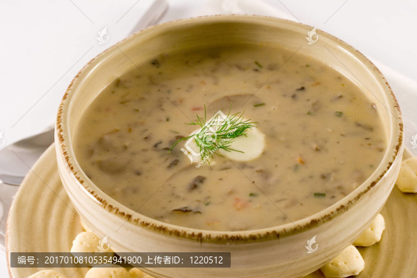法式蘑菇湯