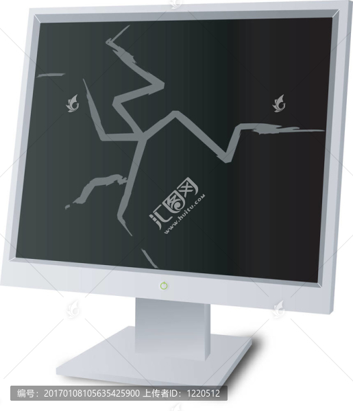顯示器壞了