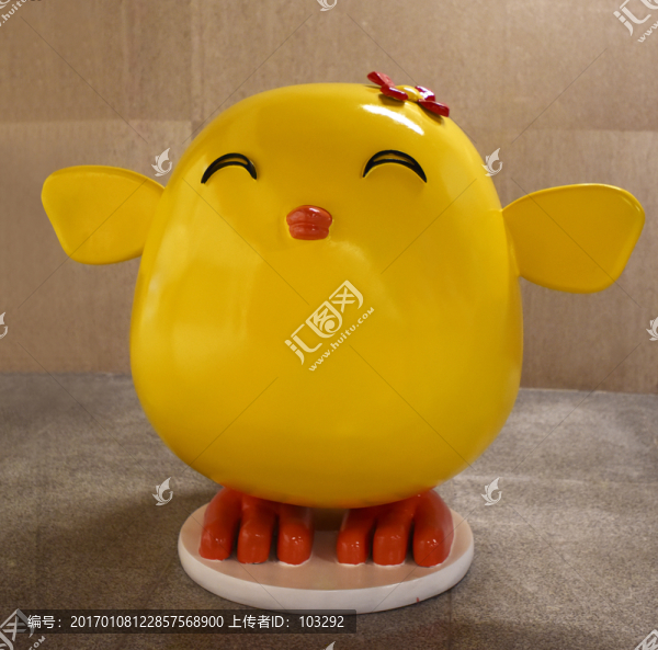 雞年,可愛雞仔雕塑