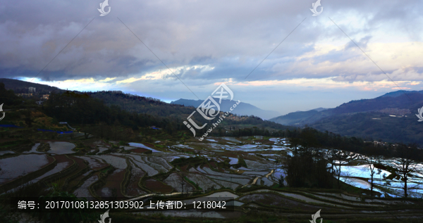 云南哈尼梯田