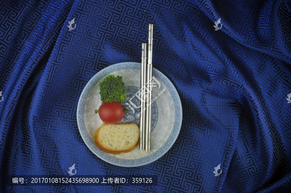 折疊銀筷