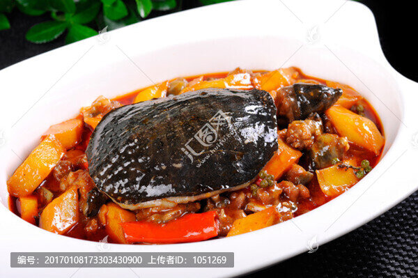 土豆燒甲魚