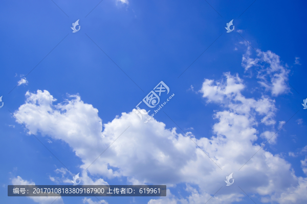 藍(lán)天白云天空背景