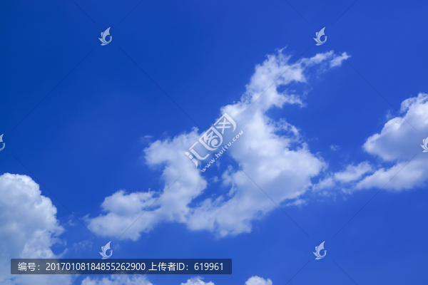 藍(lán)天白云天空背景