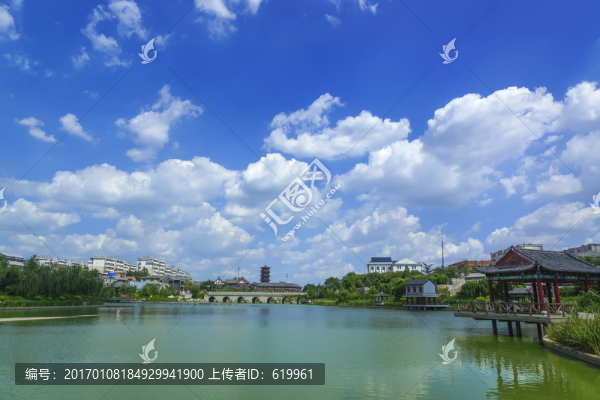 碧水藍(lán)天,青州風(fēng)光